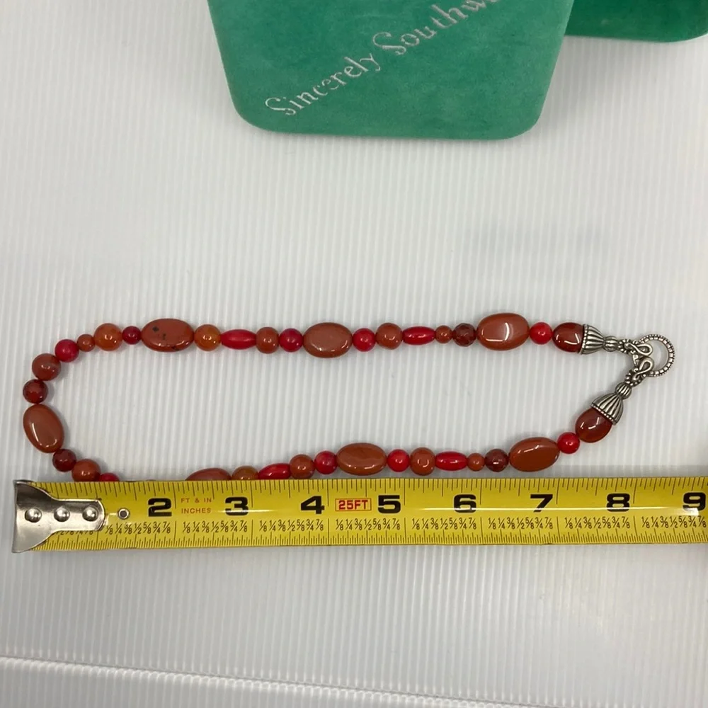 Polished GemStones Beaded Necklace by Sincerely Southwest Carolyn Pollack
